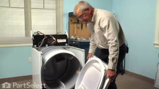 Dryer Repair  Replacing the Idler Pulley with TriRing and Gasket Whirlpool Part  279640 [upl. by Dett]