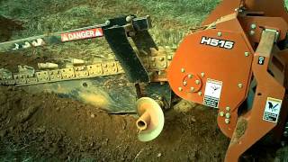 Ditch Witch RT55 Trencher [upl. by Htiduy]