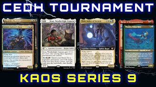 Sisay vs Tivit vs DargoThrasios vs TymnaKraum  CEDH Tournament  Kaos Treasure Series 9 [upl. by Akinahs730]