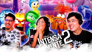 INTENSAMENTE 2 PELICULA REACCION VIENDO POR PRIMERA VEZ [upl. by Elreath]