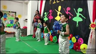 Boom Boom dance smallworldschoolroorkee4998 fiesta education dance creativity [upl. by Yemaj]