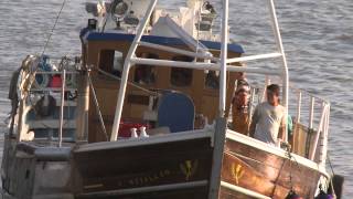 The Fishing boats come home to Bridlington Harbour [upl. by Dunston459]