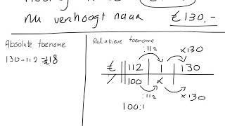 lr 2  vmbo kgt  61  absolute en relatieve toename [upl. by Goodson598]