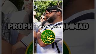 Atheist Is Silenced By Prophet Muhammad SAWS  Hashim  Speakers Corner [upl. by Errehs868]