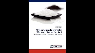 book review MSG effect on plasma cortisol by Younus [upl. by Icart922]