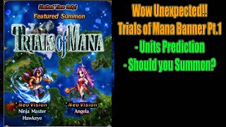 FFBE Global Trials of Mana Prediction Should you Summon  1356 [upl. by Basham]