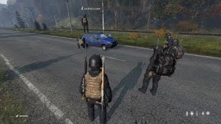 DayZ PS4  Synchronised Squad Dance [upl. by Niknar]