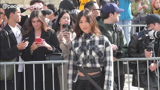 Gemma Chan  Loewe SS25 fashion show in Paris  27092024 [upl. by Palma]