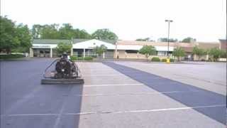 Asphalt Rejuvenation Asphalt Rejuvenator  Seal Coating Large Parking Lots [upl. by Crellen]