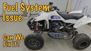 Quadracer LTR450 Fuel System Issue [upl. by Narcissus]