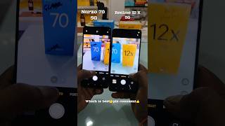 Realme 12 x Vs realme Narzo 70 5g⚡realme vs realmente😊 shorts [upl. by Any633]