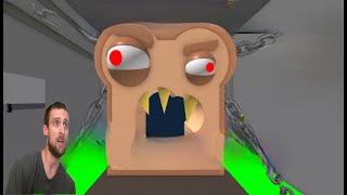 I WAS EATEN BY A GIANT TOAST Escape the Bakery Obby Roblox [upl. by Notsae]