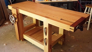 Roubo Style Workbench Build  Part 2 of 2 [upl. by Merridie]