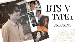 V ‘Type 1’ Photobook Unboxing  BTS [upl. by Auot770]