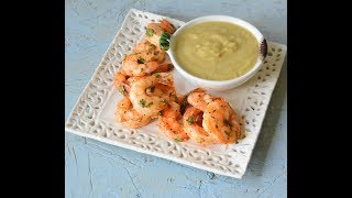 Cilantro lime roasted shrimp and tomatillo sauce [upl. by Arty]