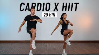 20 MIN INTENSE HIIT WORKOUT  ALL STANDING  Full Body No Equipment No Repeats [upl. by Ainadi]