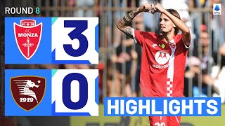 MonzaSalernitana 30  The Biancorossi cruise to home win Goals amp Highlights  Serie A 202324 [upl. by Barcot]