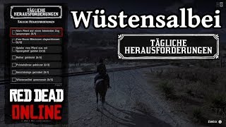 Wüstensalbei 5 Fundorte Red Dead Redemption 2 Online Deutsch  German [upl. by Adnylem223]