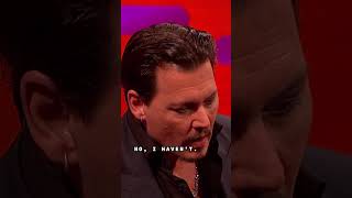 is JohnnyDepp secretly a Manc 🐝 thegrahamnortonshow grahamnorton [upl. by Atinot202]