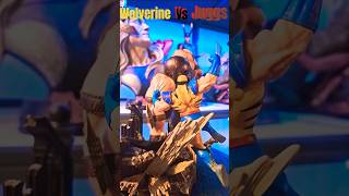 Wolverine vs Juggernaut  Battle in the Xmansion Diorama [upl. by Eidaj]