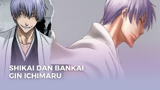 SHIKAI DAN BANKAI GIN ICHIMARU bleach [upl. by Borszcz]