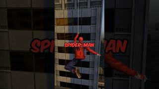 Was passiert wenn du in jedem SpiderManSpiel gegen ein Fenster knallstvideogames spiderman2 [upl. by Ariella]