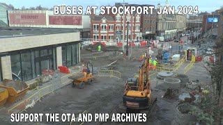 STOCKPORT BUSES JAN 2024 [upl. by Kazmirci]