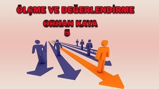 KPSS ÖLÇME VE DEĞERLENDİRME GENEL TEKRARI  5  ORHAN KAYA [upl. by Akiv]