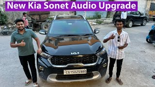 Kia Sonet Full Audio Upgrade From Chattisgarh  Best Place For Car Audio Upgrade  Motor Concept [upl. by Selry]