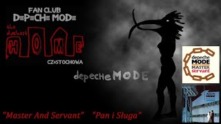 Master And Servant DEPECHE MODE  tekst i tłumaczenie [upl. by Ahsirtak]