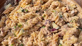 Tuna Pasta Salad  Perfect for work [upl. by Lulita]