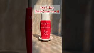 Dot and Key Viral Tinted Sunscreen makeup skincare skincareroutine youtubeshorts shortvideo [upl. by Ytomit]