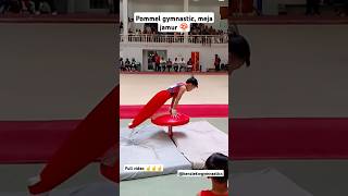 Pommel gymnastic meja jamur 🍄gymnast pommel shorts [upl. by Lukey]