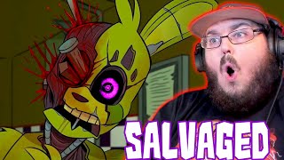 quotSALVAGEDquot  FNAF THREE SONG Animatic Song By Edd Pilgrim FNAF ANIMATION REACTION [upl. by Mersey481]