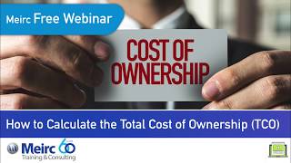 How to Calculate the Total Cost of Ownership TCOProcurement and Supply Chain Management [upl. by Ramsey]