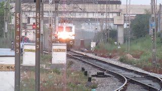 12013 AMRITSAR SHATABDI AGGRESSIVE ENTRY AT AMBALA CITY  INDIAN RAILWAYS [upl. by Adiarf]