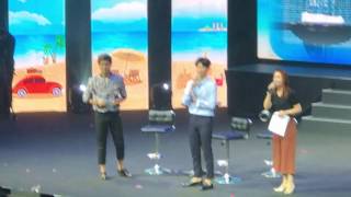 Park Bo Gum dancing bombastic in fan meeting in Singapore [upl. by Eniamsaj]