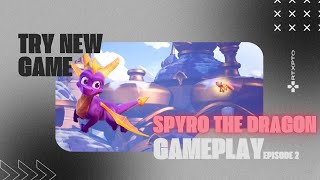 Try new game Spyro the Dragon  Gameplay  Xbox Serie X on Gamepass  Episode 2 [upl. by Yasdnil243]