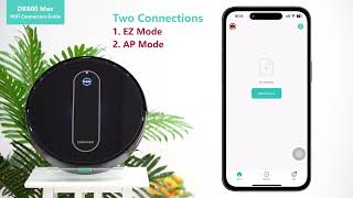 DK600 Max Robot Vacuum How to connect to the app [upl. by Holbrooke844]