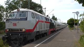 BR 218 in Husum im Sommer 2024 [upl. by Aehsal]