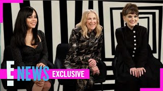 Beetlejuice 2 FULL INTERVIEW Winona Ryder Catherine O’Hara and Jenna Ortega Exclusive  E News [upl. by Airitak365]