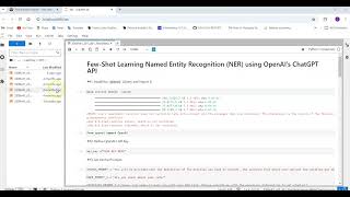 HOW TO DO FEW SHOT LEARNING  NAMED ENTITY RECOGNITION  NER USING GPT API  EASILY EXPLAINED [upl. by Marvin]