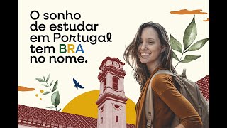 O sonho de estudar em Portugal tem BRA no nome Venha estudar na Universidade de Coimbra [upl. by Kohl]