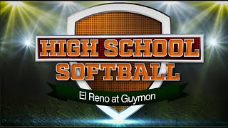 PTCI Softball  El Reno at Guymon [upl. by Akerboom]