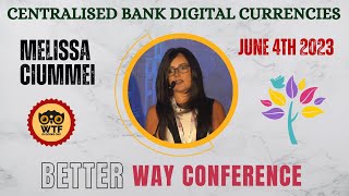 CENTRALISED BANK DIGITAL CURRENCIES Melissa Ciummei [upl. by Eul]