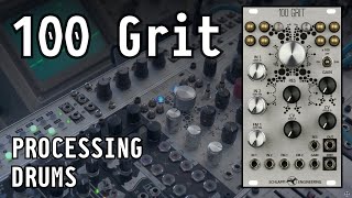 100 Grit Demo Processing drums  SCHLAPPI ENGINEERING [upl. by Legin]