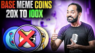 Base chain Meme Coins for bull run  Brett Crypto  Degen Token  Mog Coin  Altcoins  Rajeev Anand [upl. by Nywnorb]