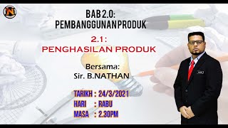 RBT TINGKATAN 3 PENGHASILAN PRODUK  SIRBNATHAN [upl. by Hayimas684]