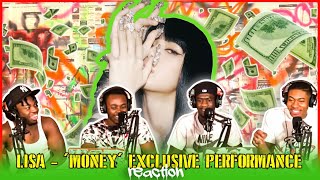 LISA  MONEY EXCLUSIVE PERFORMANCE VIDEO  Reaction [upl. by Nahtanoy]