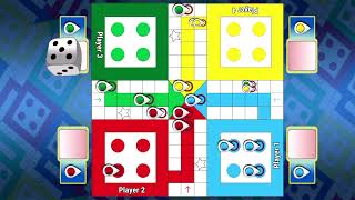 Ludo game in 4 players  Ludo games  Ludo King Game  Ludo gameplay  Ludo Game On  Ep607 [upl. by Winer]